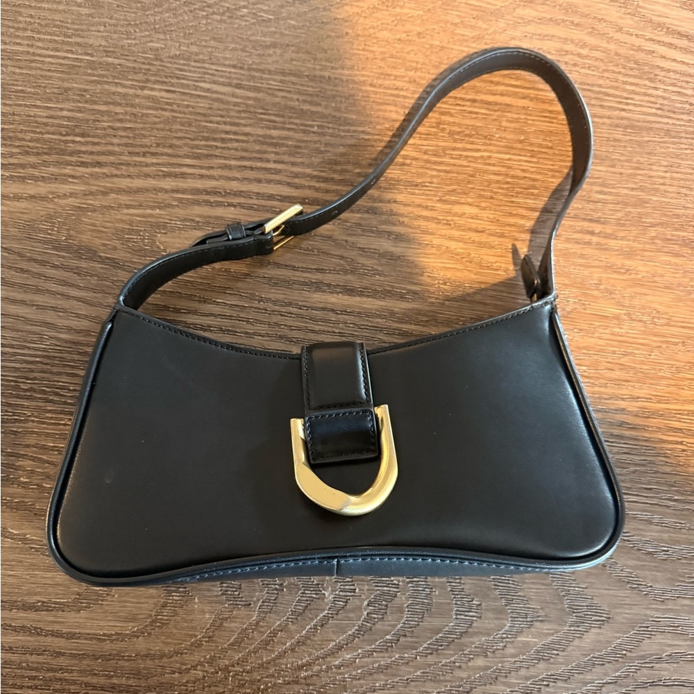 Charles & Keith Black Shoulder Bag